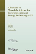 Cover: Advances in Materials Science for Environmental and Energy Technologies IV - Wiley