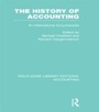 Cover: The History of Accounting (RLE Accounting) - Routledge