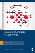Cover: Evaluating Language Assessments - Routledge