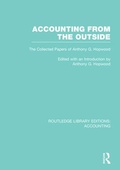 Cover: Accounting From the Outside (RLE Accounting) - Routledge