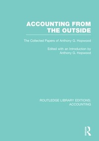 Abbildung von: Accounting From the Outside (RLE Accounting) - Routledge