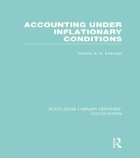 Abbildung von: Accounting Under Inflationary Conditions (RLE Accounting) - Routledge
