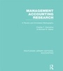 Cover: Management Accounting Research (RLE Accounting) - Routledge