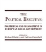 Cover: The Political Executive - Routledge