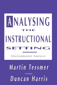 Enlarge image Cover: Analysing the Instructional Setting - Routledge