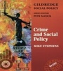 Cover: Crime and Social Policy - Routledge