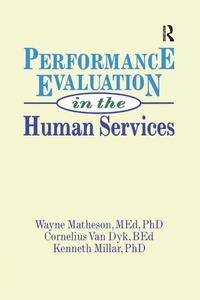 Enlarge image Cover: Performance Evaluation in the Human Services - Routledge