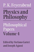 Cover: Physics and Philosophy: Volume 4 - Cambridge University Press