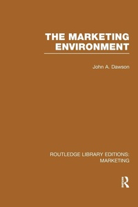 Enlarge image Cover: The Marketing Environment (RLE Marketing) - Routledge