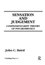 Cover: Sensation and Judgment - Psychology Press Ltd