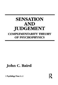 Enlarge image Cover: Sensation and Judgment - Psychology Press Ltd