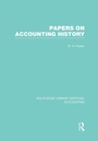 Cover: Papers on Accounting History (RLE Accounting) - Routledge