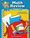 Cover: Math Review Grade 4 - Teacher Created Materials, Inc