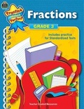 Cover: Fractions Grade 3 - TEACHER CREATED RESOURCES