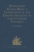 Cover: Notes upon Russia - Ashgate Publishing Limited