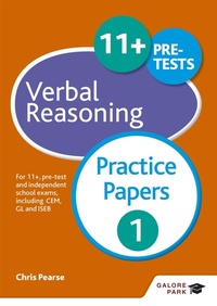 Enlarge image Cover: 11+ Verbal Reasoning Practice Papers 1 - Galore Park Publishing Ltd