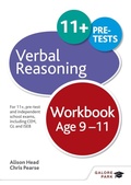 Cover: Verbal Reasoning Workbook Age 9-11 - Galore Park Publishing Ltd