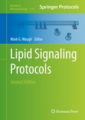Cover: Lipid Signaling Protocols - Humana