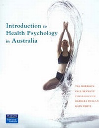 Enlarge image Cover: Introduction to Health Psychology in Australia - Pearson Education Australia