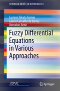 Cover: Fuzzy Differential Equations in Various Approaches - Springer