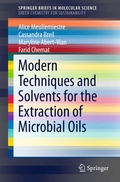 Cover: Modern Techniques and Solvents for the Extraction of Microbial Oils - Springer