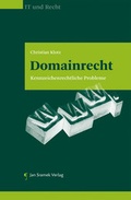 Cover: Domainrecht - Jan Sramek Verlag KG