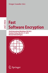 Abbildung von: Fast Software Encryption - Springer