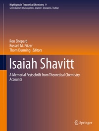 Abbildung von: Isaiah Shavitt - Springer