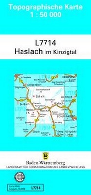 Abbildung von: L7714 Haslach im Kinzigtal - Landesamt für Geoinformation und Landentwicklung Baden-Württemberg (LGL)
