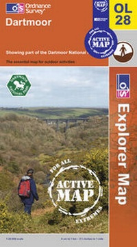 Abbildung von: Dartmoor - Ordnance Survey