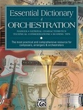 Cover: Essential Dictionary Of Orchestra - Alfred Publishing Company Inc