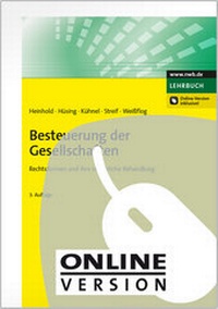 Abbildung von: Besteuerung der Gesellschaften - NWB