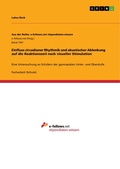 Cover: Einfluss circadianer Rhythmik und akustischer Ablenkung auf die Reaktionszeit nach visueller Stimulation - GRIN Verlag