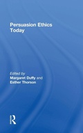 Cover: Persuasion Ethics Today - Routledge