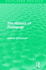 Cover: The History of Pedagogy - Routledge
