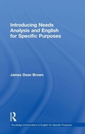 Cover: Introducing Needs Analysis and English for Specific Purposes - Routledge