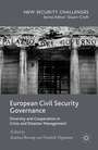 Cover: European Civil Security Governance - Palgrave Macmillan