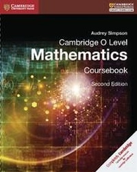 Enlarge image Cover: Cambridge O Level Mathematics Coursebook - Cambridge University Press