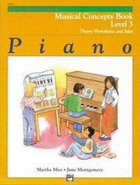Enlarge image Cover: Alfred's Basic Piano Library Musical Concepts 3 - Alfred Publishing Company Inc