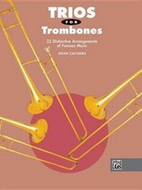 Enlarge image Cover: Trios for Trombones - Alfred Publishing Company Inc