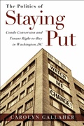 Cover: The Politics of Staying Put - Temple University Press,U.S.