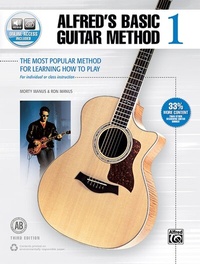 Enlarge image Cover: Alfred's Basic Guitar Method 1 (Third Edition) - Alfred Publishing Company Inc