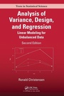 Cover: Analysis of Variance, Design, and Regression - Chapman & Hall/CRC