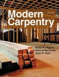 Enlarge image Cover: Modern Carpentry Workbook - Goodheart-Wilcox Publisher