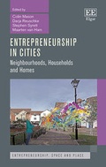 Cover: Entrepreneurship in Cities - Edward Elgar Publishing