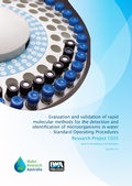Cover: Evaluation and validation of rapid molecular methods for the detection and identification of microorganisms in water - Standard Operating Procedures - IWA Publishing