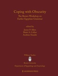 Cover: Coping with Obscurity - Lockwood Press