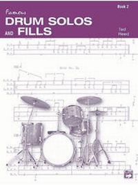Abbildung von: Drum Solos and Fill-Ins for the Progressive Drummer, Book 2 - Alfred Publishing Company Inc