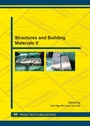 Cover: Structures and Building Materials V - Trans Tech Publications Ltd