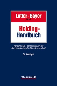 Abbildung von: Holding-Handbuch - Otto Schmidt Verlag